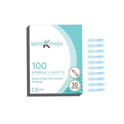 Lancety do nakłuwacza (100 sztuk) - Ketomojo