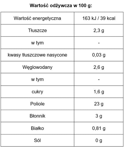 Keto konfitura z jagody kamczackiej (270g) - podketo.pl