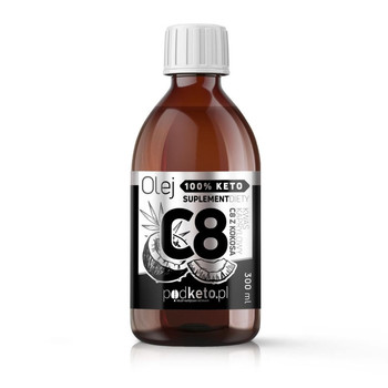 BIO olej C8 z kokosa - 300 ml