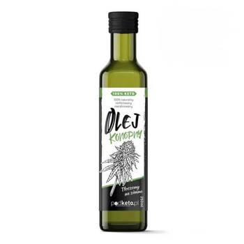 BIO Olej z nasion konopi tłoczony na zimno - 250 ml