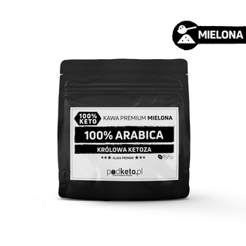Królowa Ketoza - kawa premium mielona (100% Arabica) - podketo.pl