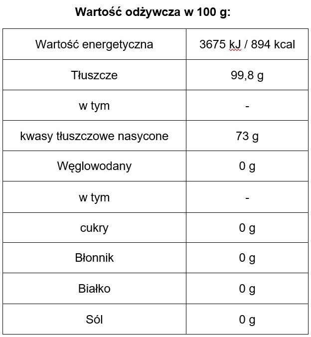 Masło klarowane (500 ml) - podketo.pl