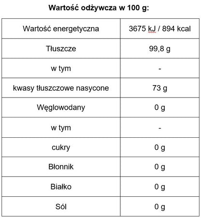 Masło klarowane (500 ml) - podketo.pl