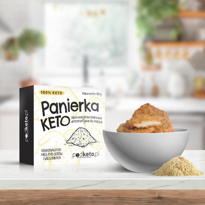 Panierka keto (bułka tarta) - podketo.pl