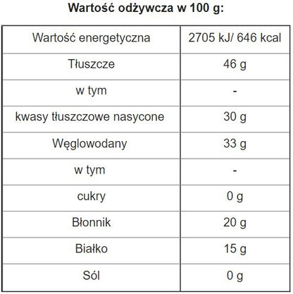 Kakao kruszone nieodtłuszczone (250g) - podketo.pl