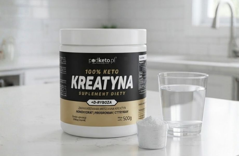 Kreatyna Trójaktywna z D-Rybozą 500g - Monohydrat, Cytrynian i Pirogronian, 100% Keto keto-kreatyna-trojaktywna-podketo