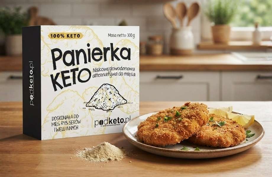 Panierka keto (bułka tarta) - podketo.pl panierka-proteinowa-keto