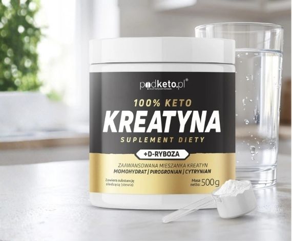 Kreatyna na keto - proszek bez dodatku cukru