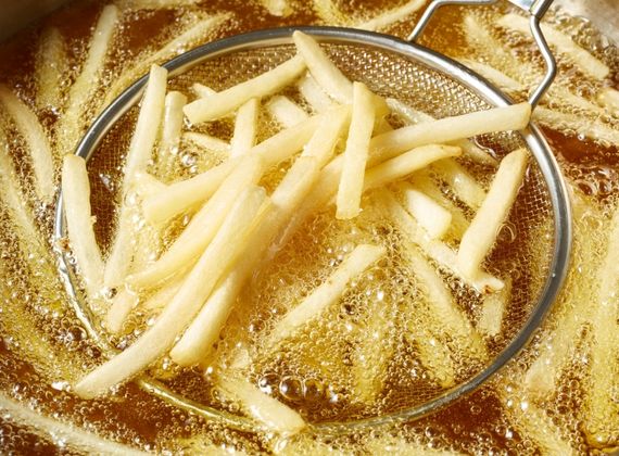 frytki smażone na łoju wołowym i powrót tłuszczów zwierzęcych do gastronomii