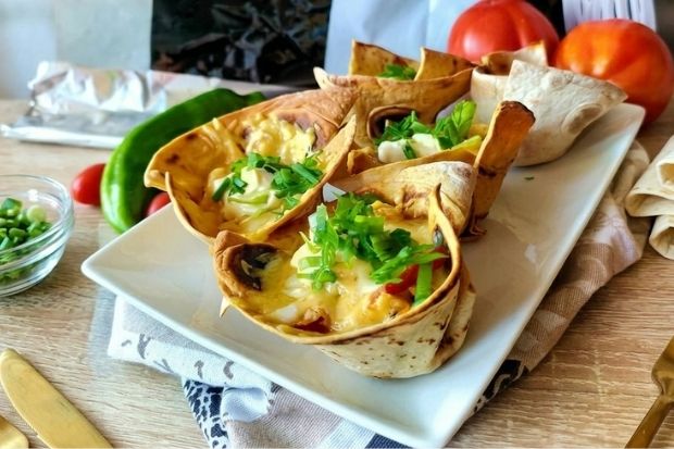 Kieszonki z tortilli [keto, low carb]