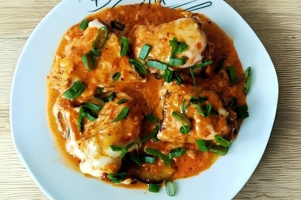 Faszerowany bakłażan [keto, low carb]
