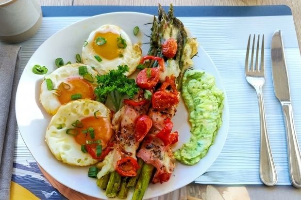 Szparagi z jajkiem [keto, low carb]