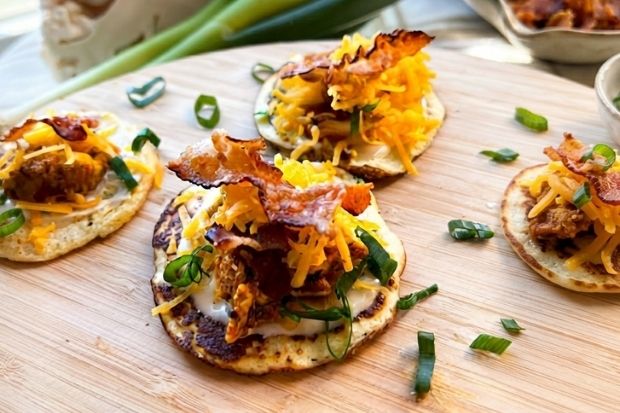 Placuszki z kalafiora [keto, low carb]