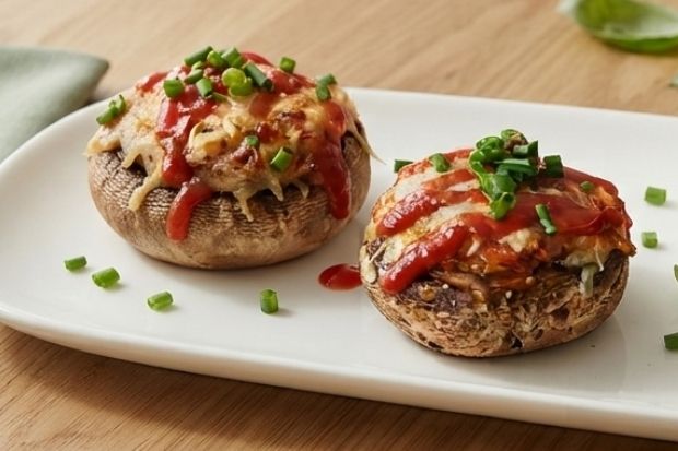 Faszerowane pieczarki [keto, low carb]