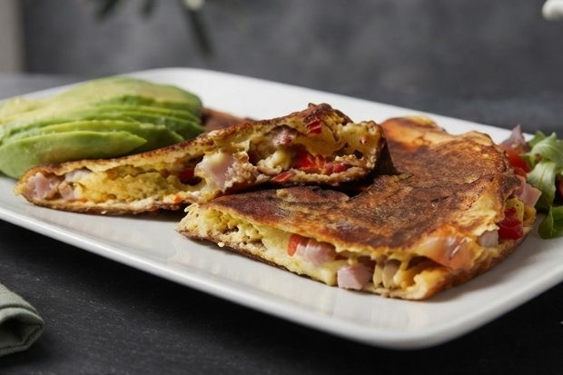 Keto tortilla expresowa [keto, low carb]