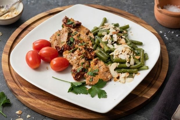 Polędwiczki w sosie z czerwonym winem [keto, low carb]