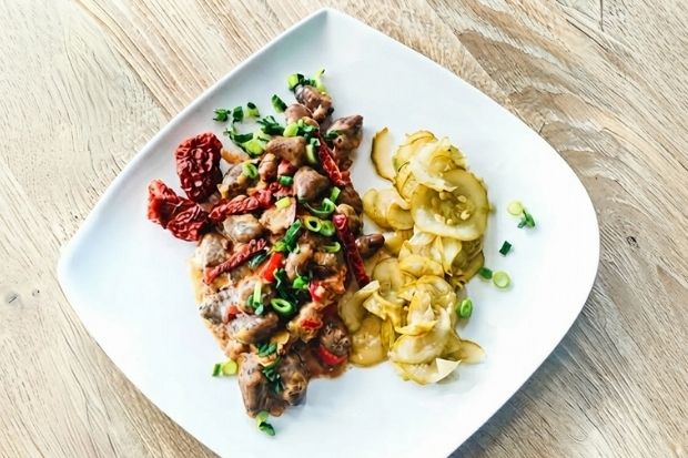 Keto serca z kurczaka [keto, low carb]