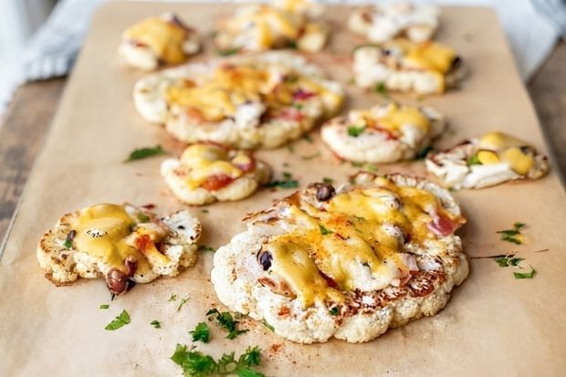 Pizzerinka kalafiorowa [keto, low carb]
