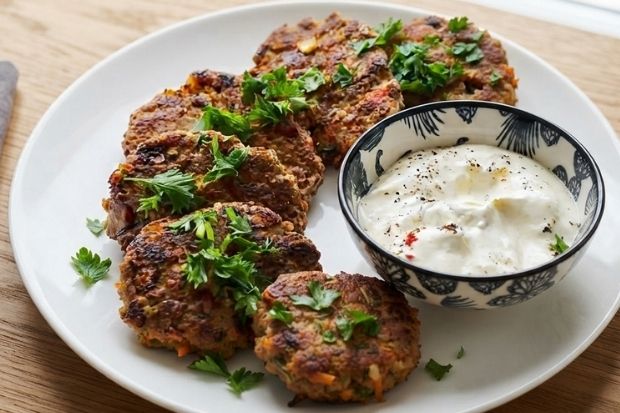 Kotleciki wołowo-wątróbkowe [keto, low carb]