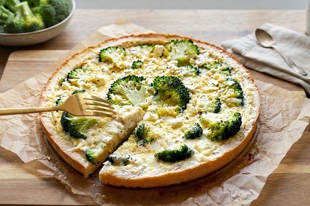 Tarta brokułowa [keto, low carb]