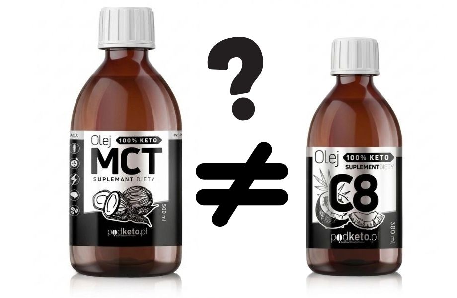 Olej MCT C8 vs C10 - który wybrać?