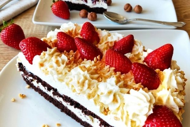 Tort biszkoptowy [keto, low carb]