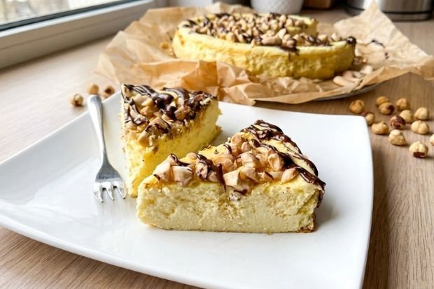 Keto sernik migdałowy [keto, low carb]