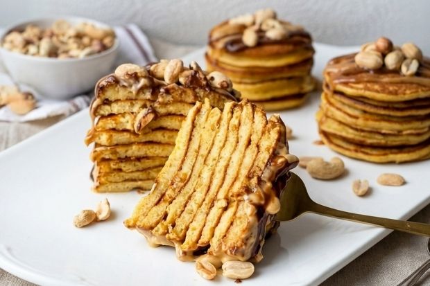 Orzechowe pancake [keto, low carb]