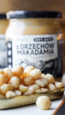 Krem z orzechów makadamia - 460 g