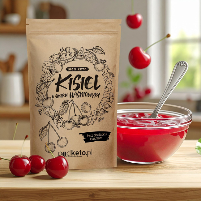 Kisiel wiśniowy bez cukru - 250 g