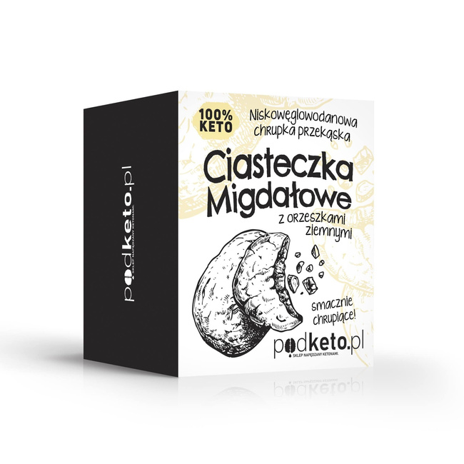 Keto ciasteczka migdałowe (KETO, LOW CARB)