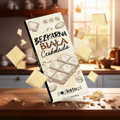 "Bezkarna" biała czekolada migdałowo-kokosowa - 70 g