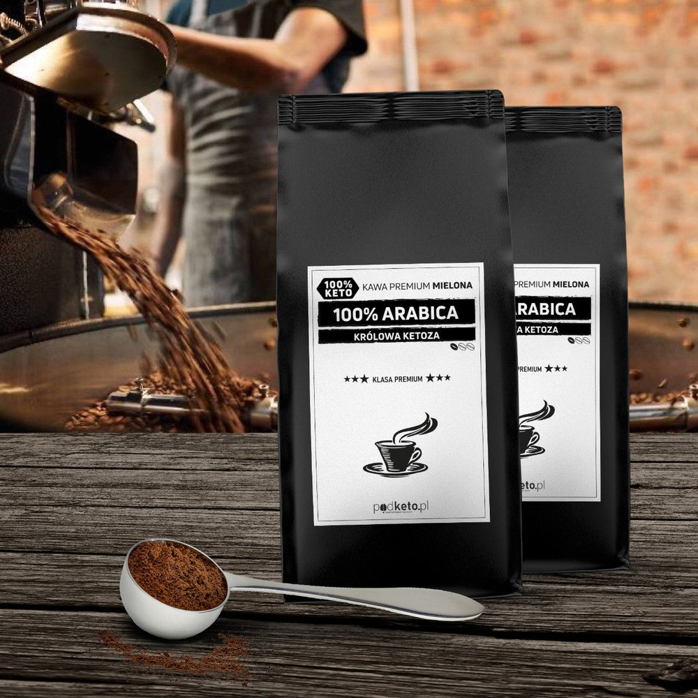 Królowa Ketoza - kawa premium mielona (100% Arabica) - podketo.pl