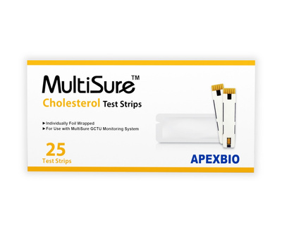 Paski do pomiaru cholesterolu MultisureGCTU – 25 szt.