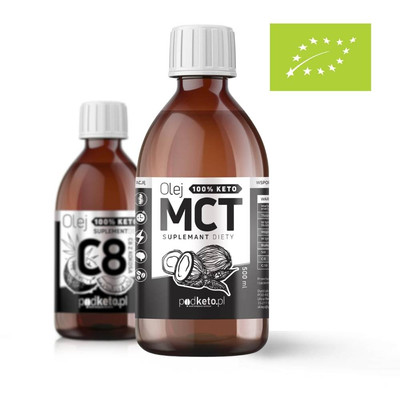 BIO olej MCT z kokosa - 500 ml