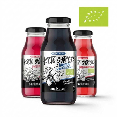 Keto syrop z jagody kamczackiej - 330 ml