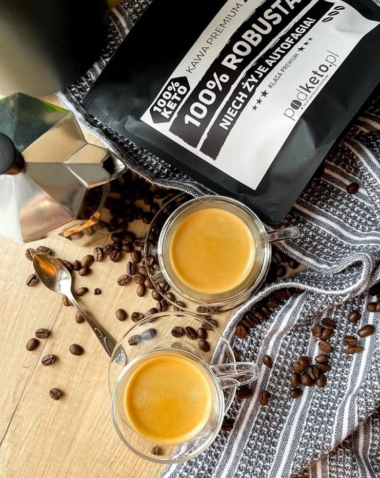 Niech Żyje Autofagia - kawa premium ziarnista (100% Robusta) - podketo.pl