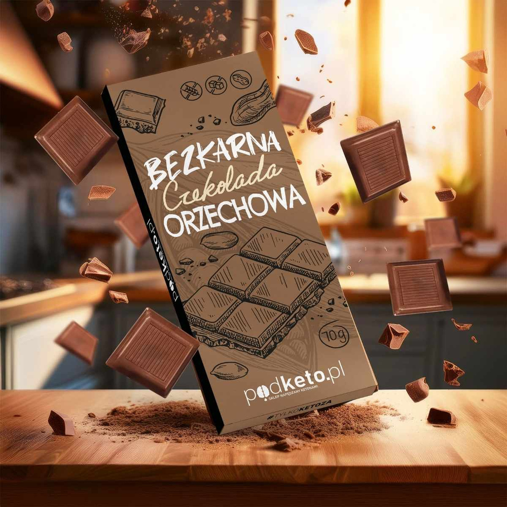 "Bezkarna" czekolada orzechowa - 70 g