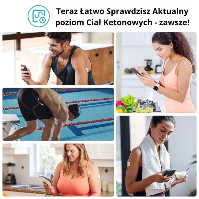SIBIONICS KS1 - System ciągłego monitoringu poziomu ciał ketonowych