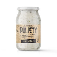 Pulpety z indyka w sosie koperkowym (810 g) - podketo.pl