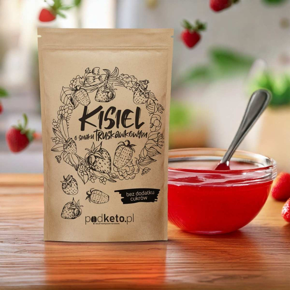 Kisiel truskawkowy bez cukru - 250 g