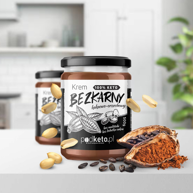 "Bezkarny" Krem orzechowo-kakaowy - 500 g