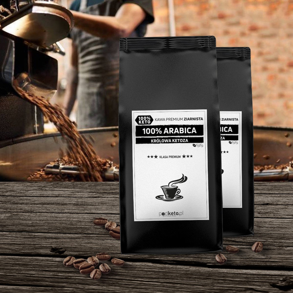 Królowa Ketoza - kawa premium ziarnista (100% Arabica) - podketo.pl