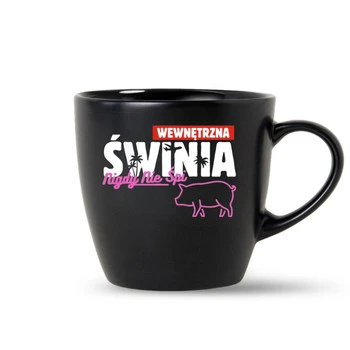 Kubek ceramiczny Wewnętrzna świnia - Miami edition