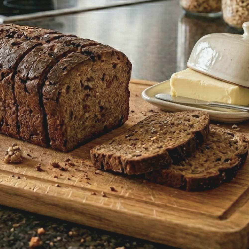 Chleb ze skiełkowanych ziaren 400 g (LOW CARB)