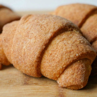 Keto maśluchy z kremem kakaowo-orzechowym 195 g (rogalik KETO, LOW CARB)