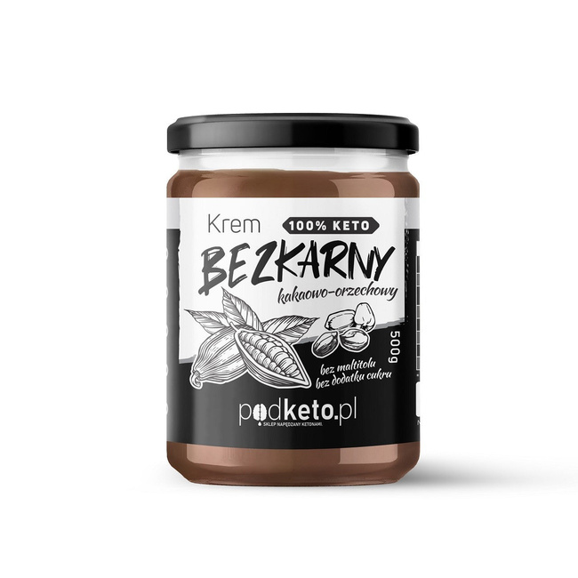 "Bezkarny" Krem orzechowo-kakaowy - 500 g