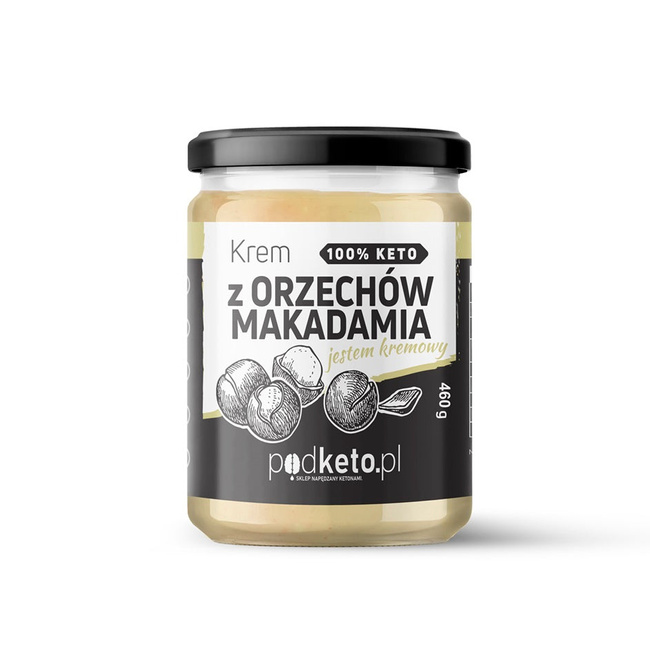 Krem z orzechów makadamia - 460 g