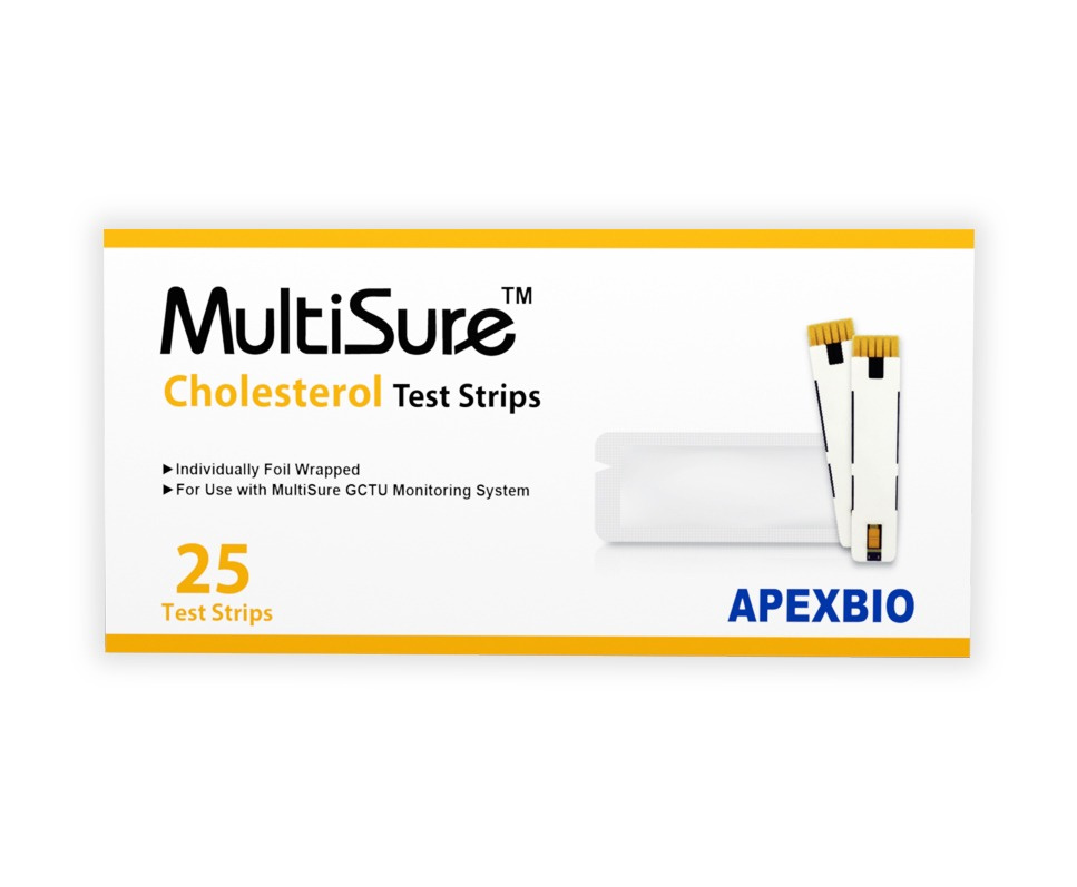 Paski do pomiaru cholesterolu MultisureGCTU – 25 szt.