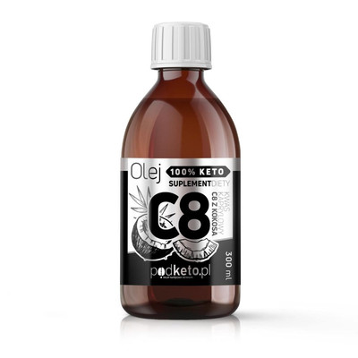 BIO olej C8 z kokosa - 300 ml